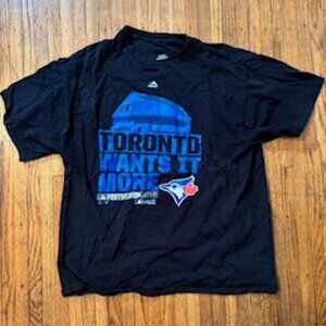 Toronto Blue Jays Playoffs shirt XL vintage 1990's